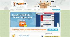 Desktop Screenshot of mysportsite.com